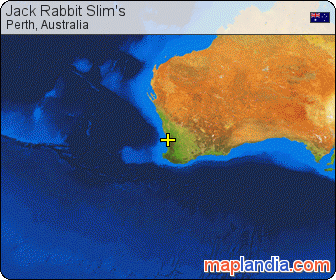 Jack Rabbit Slim's satellite map