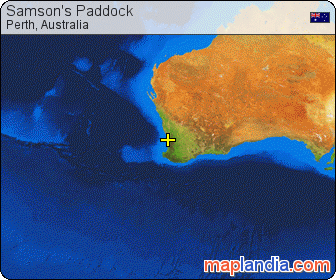 Samson's Paddock satellite map