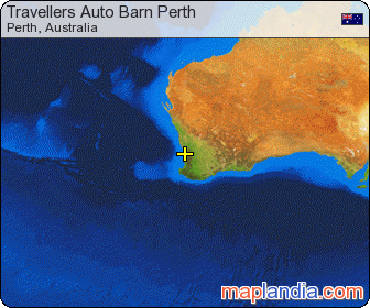 Travellers Auto Barn Perth satellite map