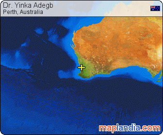 Dr. Yinka Adegb's map homepage