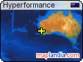 Hyperformance's map homepage