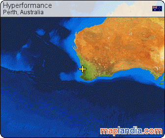Hyperformance's map homepage
