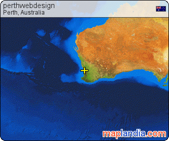 perthwebdesign's map homepage