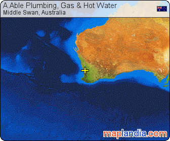 A.Able Plumbing, Gas & Hot Water satellite map