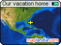 Our vacation home satellite map