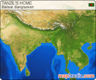 TANZIL'S HOME satellite map