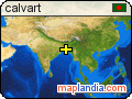 calvart satellite map