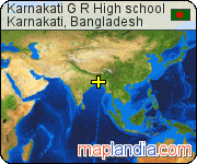 Karnakati G R High school satellite map
