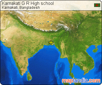 Karnakati G R High school satellite map
