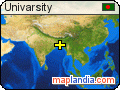 Univarsity satellite map