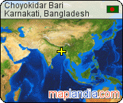 Choyokidar Bari satellite map