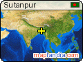 Sutanpur satellite map