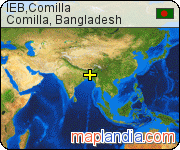 IEB,Comilla satellite map