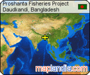 Proshanta Fisheries Project  satellite map