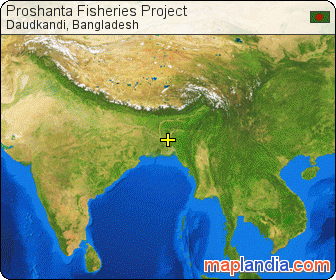Proshanta Fisheries Project  satellite map