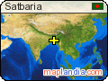 Satbaria satellite map