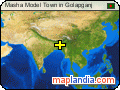 Masha Model Town in Golapganj satellite map