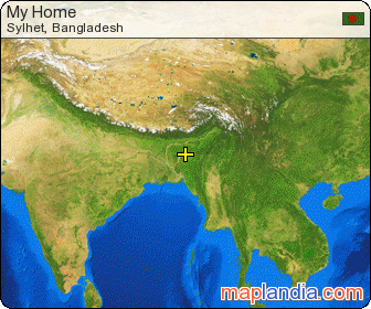 My Home satellite map