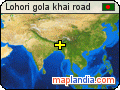 Lohori gola khai road satellite map