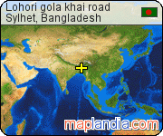 Lohori gola khai road satellite map