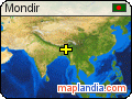 Mondir satellite map