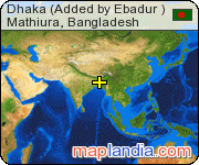 Dhaka (Added by Ebadur ) satellite map