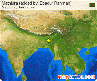 Mathiura (added by: Ebadur Rahman) satellite map