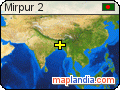 Mirpur 2 satellite map