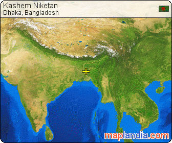 Kashem Niketan satellite map