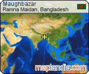 Maughbazar satellite map