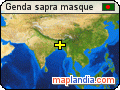 Genda sapra masque satellite map