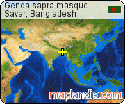 Genda sapra masque satellite map
