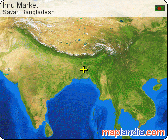 Imu Market satellite map