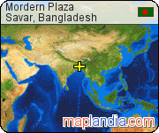 Mordern Plaza satellite map