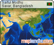 Saiful Modhu satellite map