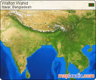 Walton Wahid satellite map