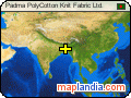 Padma PolyCotton Knit Fabric Ltd. satellite map