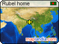 Rubel home satellite map