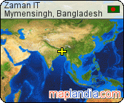 Zaman IT satellite map