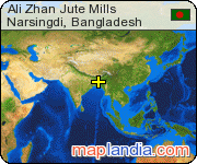 Ali Zhan Jute Mills satellite map