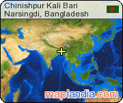 Chinishpur Kali Bari satellite map