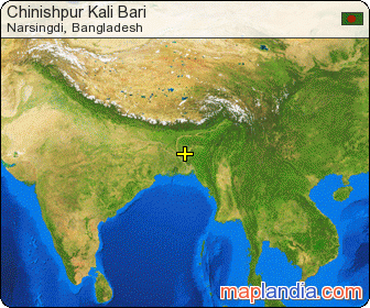 Chinishpur Kali Bari satellite map