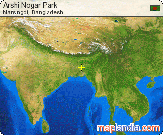 Arshi Nogar Park satellite map