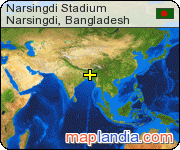 Narsingdi Stadium satellite map
