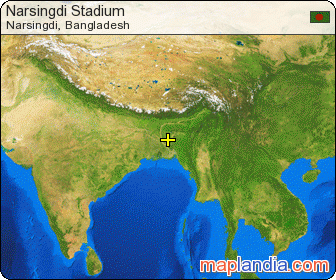 Narsingdi Stadium satellite map