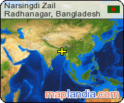 Narsingdi Zail satellite map