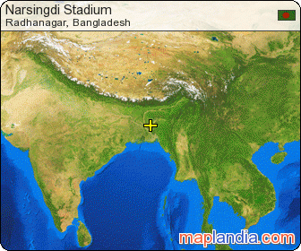 Narsingdi Stadium satellite map