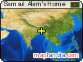 Samsul Alam's Home satellite map