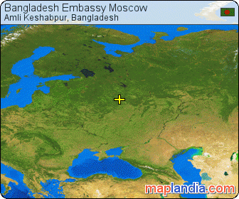 Bangladesh Embassy Moscow satellite map