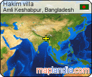 Hakim villa satellite map